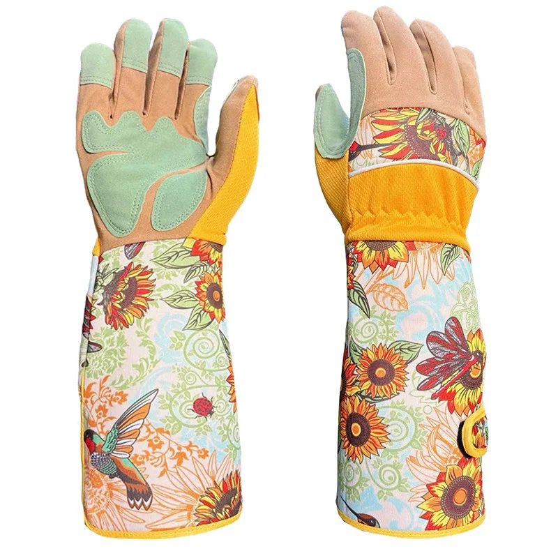 

Gardening Tools Microfiber Nylon Garden Gloves Puncture Wear Resistant for Rose & Cactus Handling Labor protection gloves