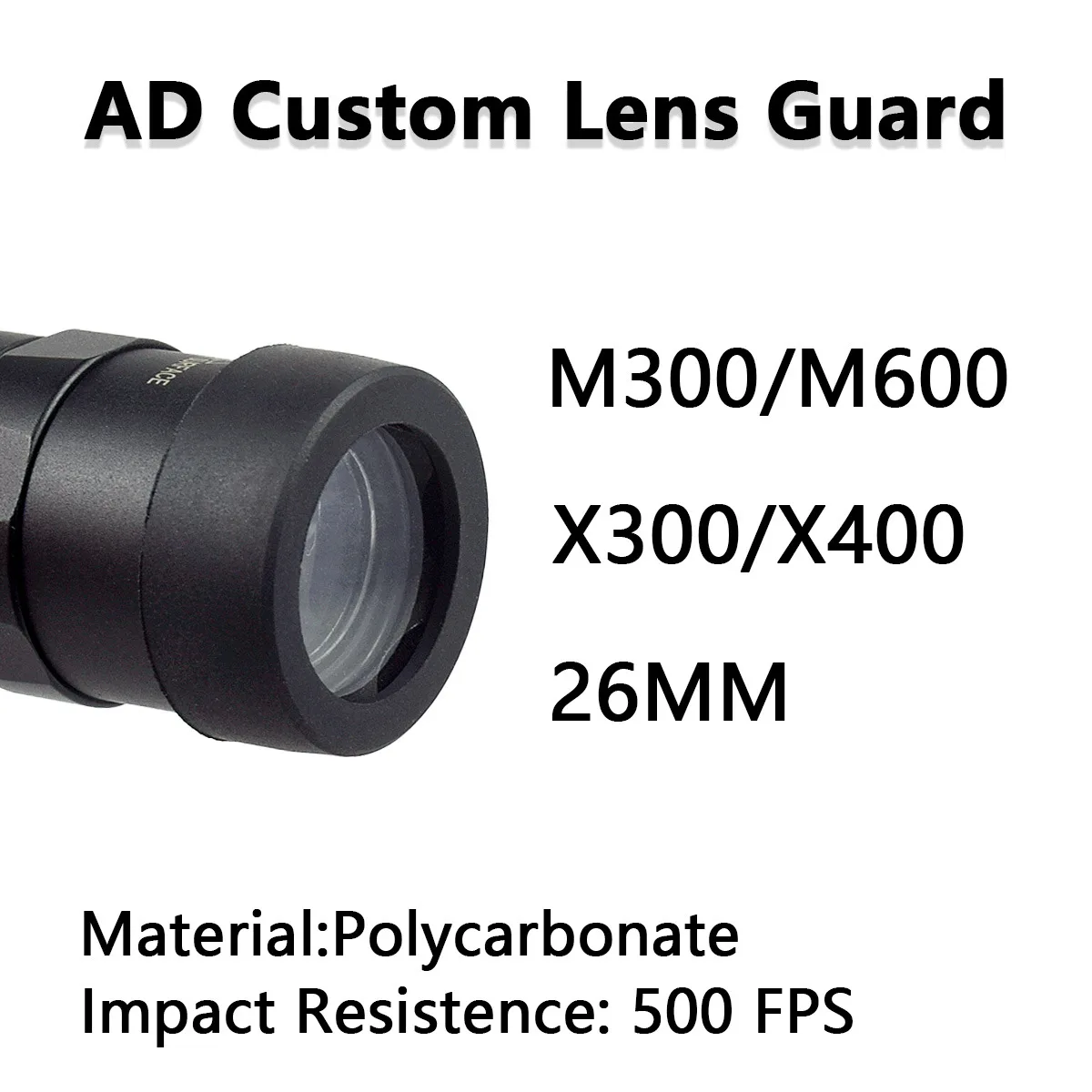 T1/M300/M600V/TLR-1/SRO/MRO مصباح يدوي درع 26 مللي متر/28 مللي متر مصباح يدوي/غطاء حماية نقطة حمراء