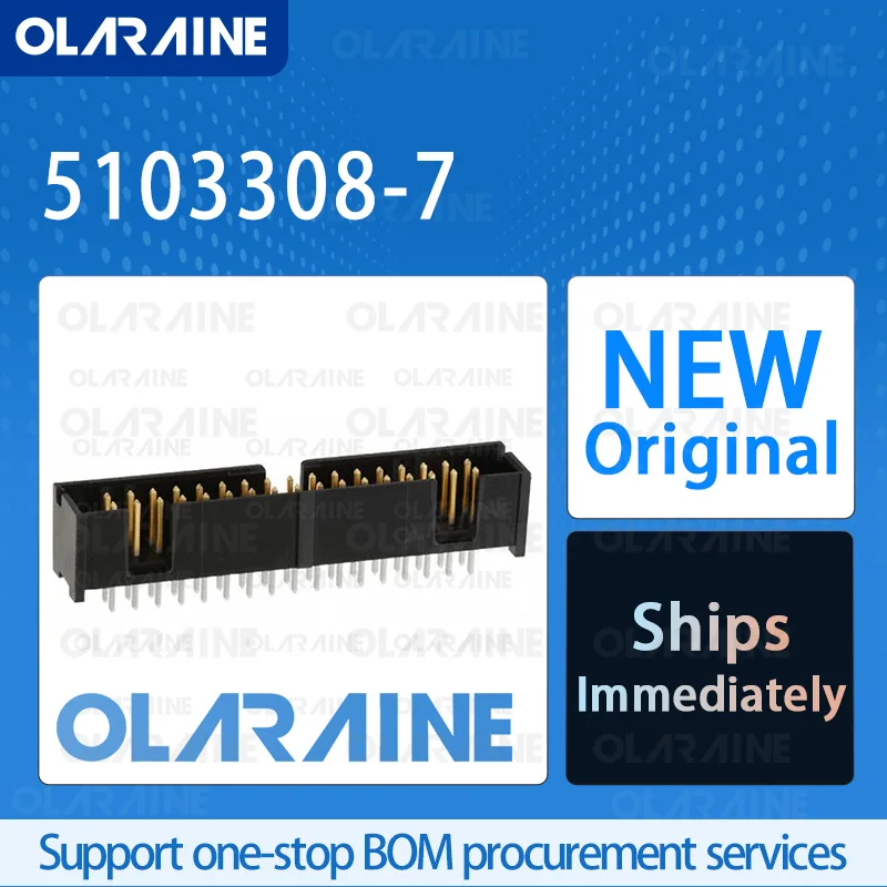 

5/10/50Pcs 5103308-7 100% brand new and original IC chip Headers and wire housings Connector 34 Position