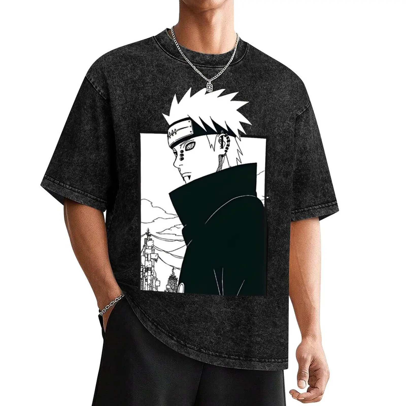 

Broken hero T-Shirt Anime t-shirt tees shirts men graphic
