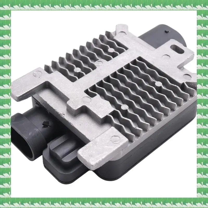 

ONCE 1 PCS Engine Cooling Fan Control Relay Module Black & Silver Plastic+Metal For Ford Edge Lincoln MKX 7T43-8C609-AB 7T4Z-8B6
