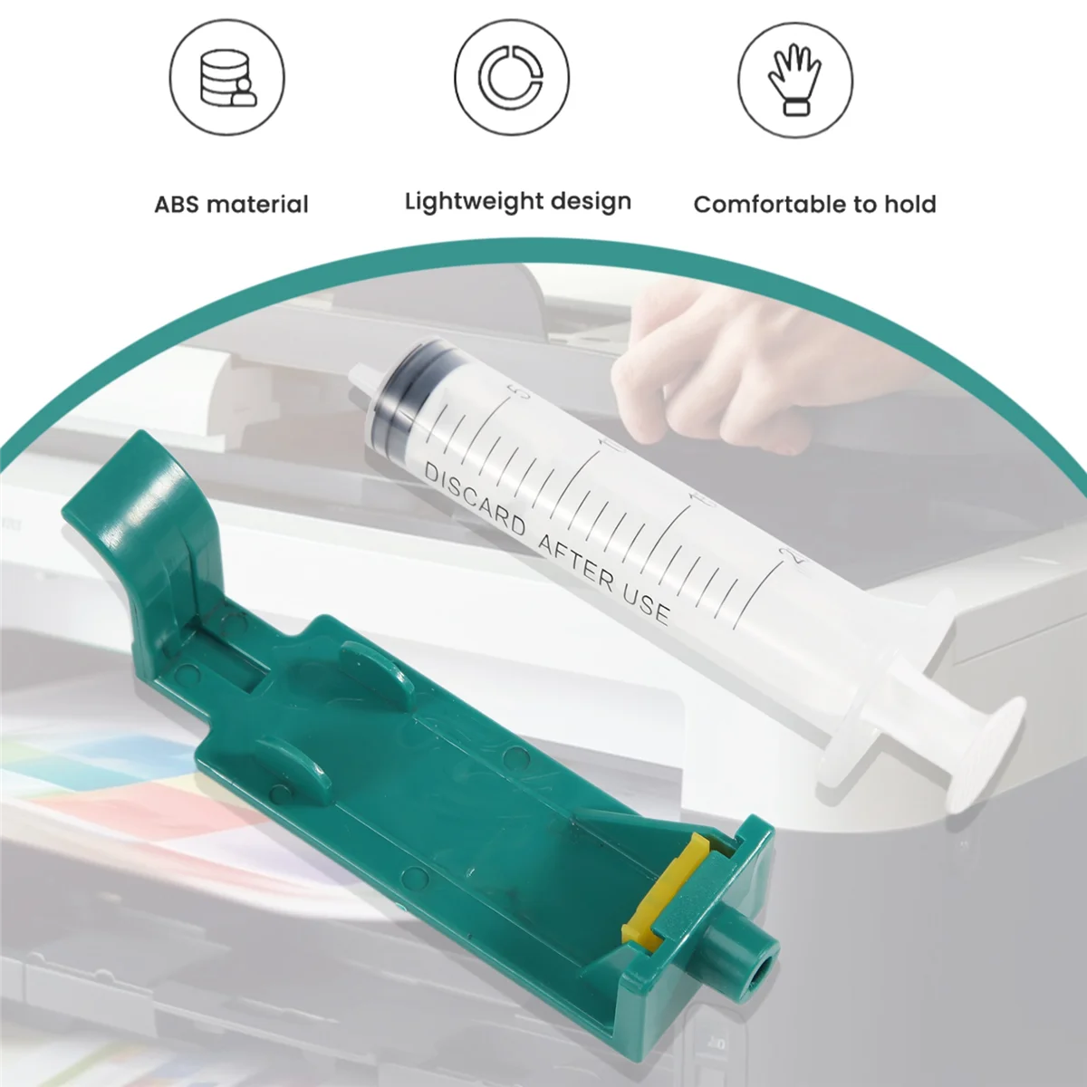 SMIEA خرطوشة الحبر عبوة الحبر أداة شفط كليب مناسبة ل HP 45 51645 6615 51640 240 15 امتصاص كليب عبوة كليب مشبك