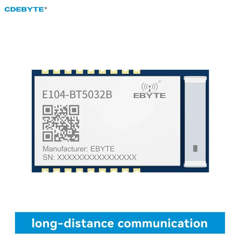 Bluetooth BLE5.0 Wireless Module 2.4GHz 20dBm CDEBYTE E104-BT5032B Small Size Low Power RF Transceiver Long Distance 500M