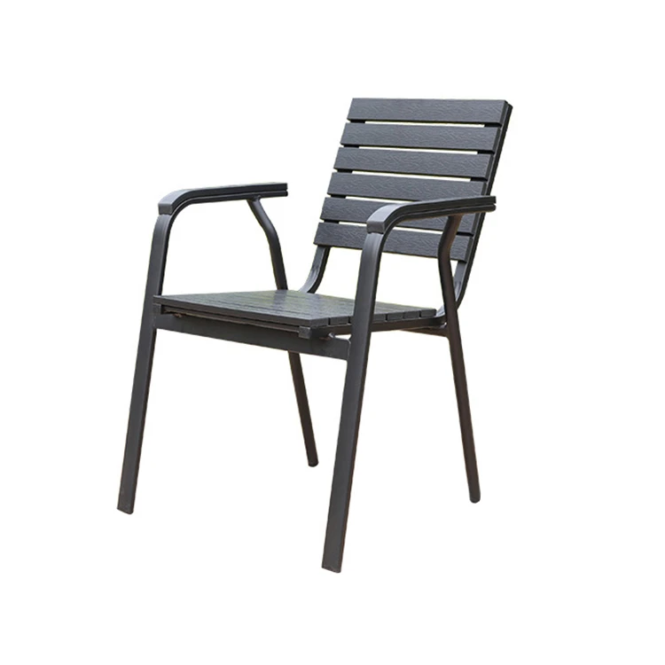 Modern Luxury Stackable Dining Chairs Restaurant Plastic Chairs Plastwood Outdoor Furniture