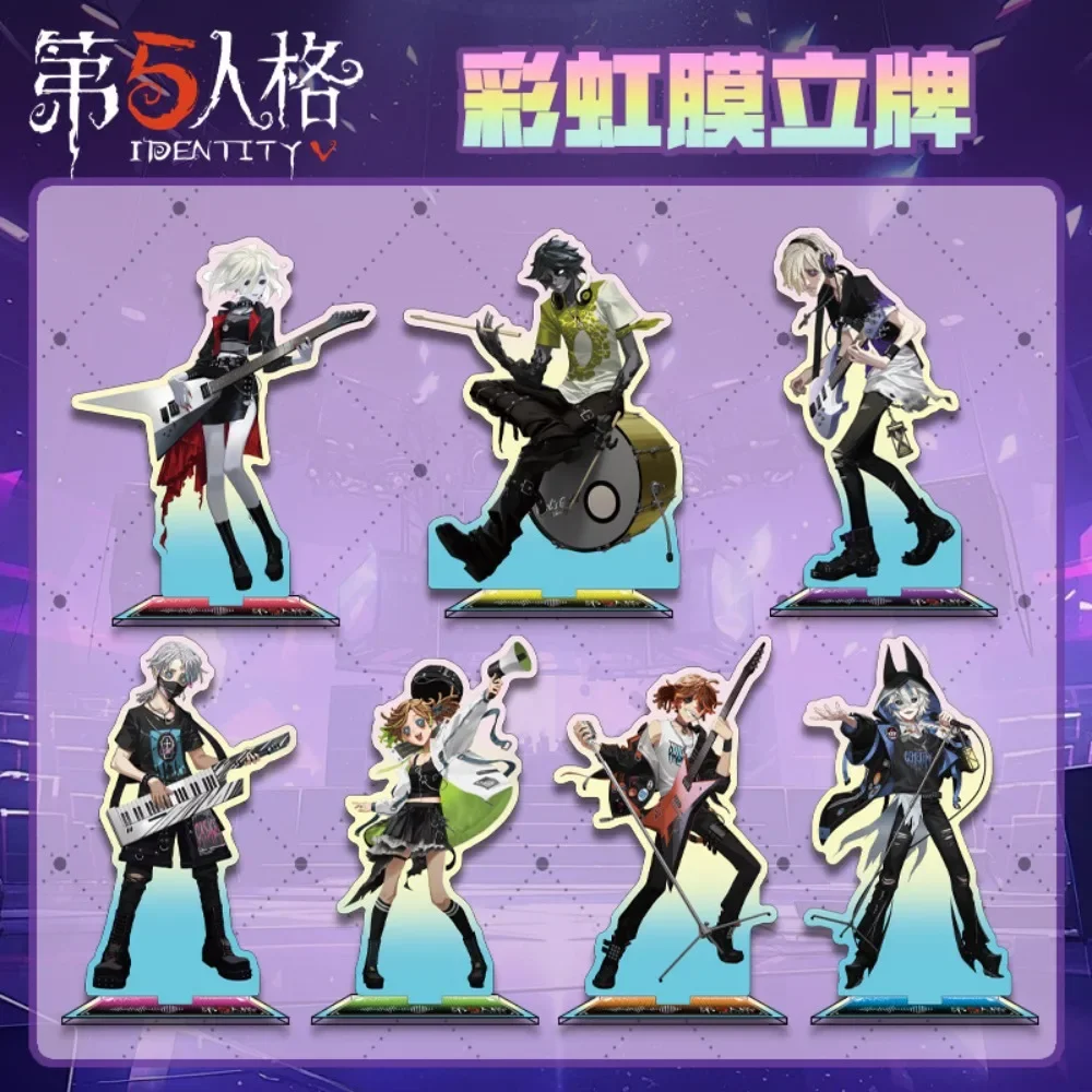 Game Idenity V ROCK CONCERT Big Acrylic Stand Anime Desktop Model Embalmer Prisoner Mary Decorative Accessories Ornament Gifts