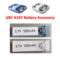 JJRC Battery Spare Part 3.7V 500mAh Lipo Battery Original for H107 Mini Drone Airplane Battery Accessory