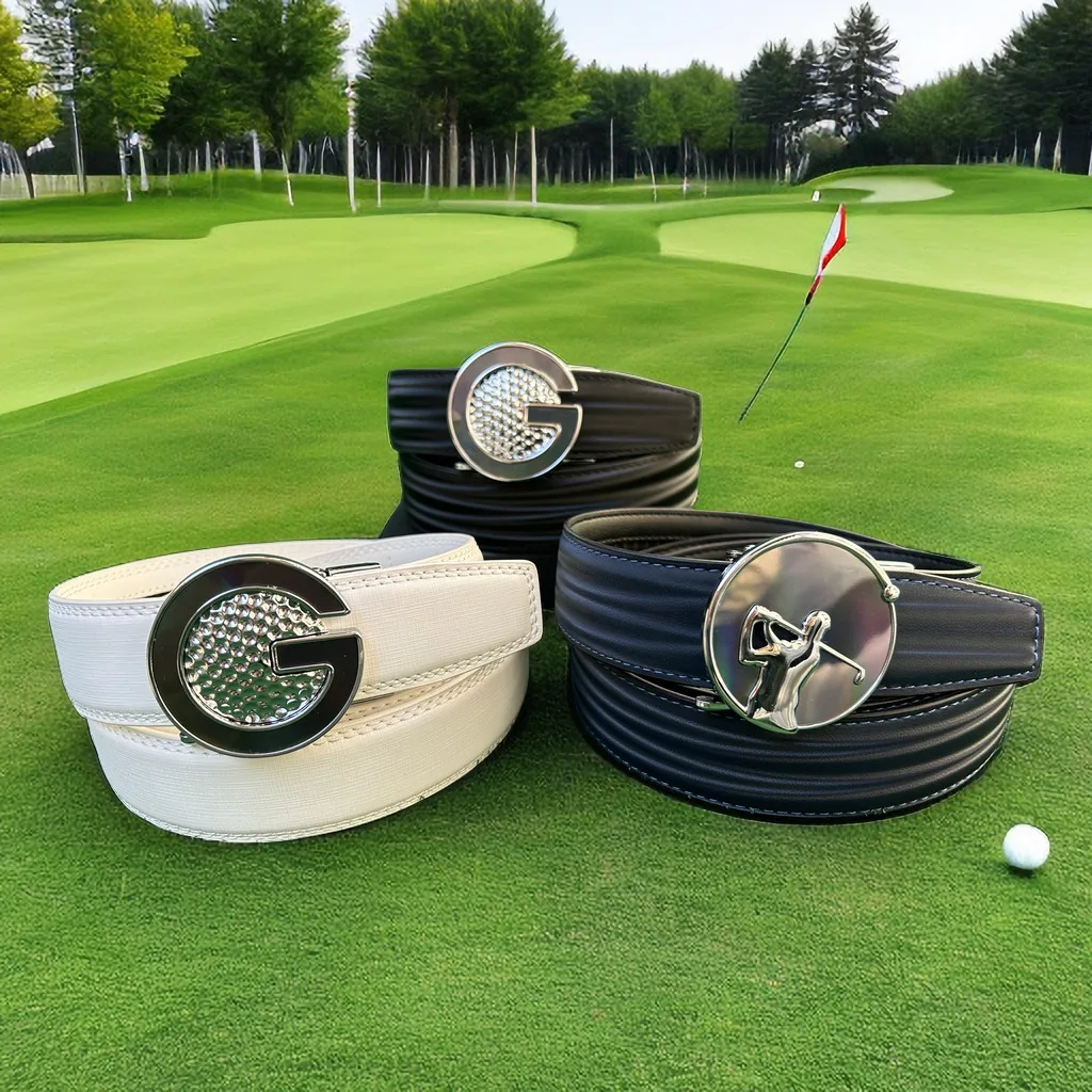 Golf belt, men's belt, golf sports clothing accessories, business and leisure sports, can be shortened by oneself