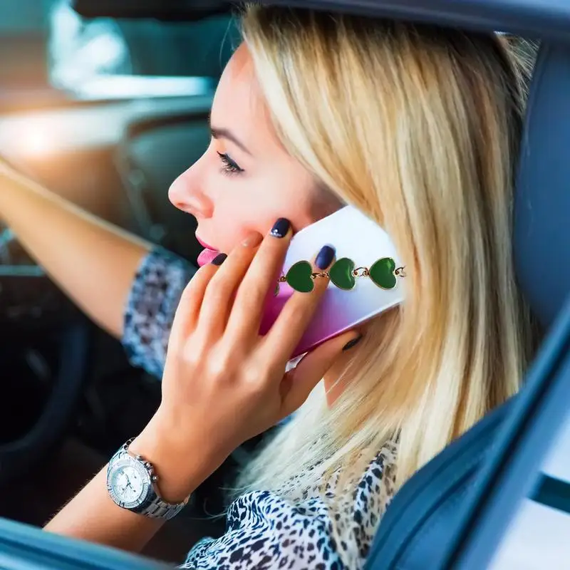 Electroplated Love Heart Phone Case Strap For IPhone 11 12 13 14 Pro Max XS Max X R 7 Plus 14 Shockproof Wrist Strap Chain Back