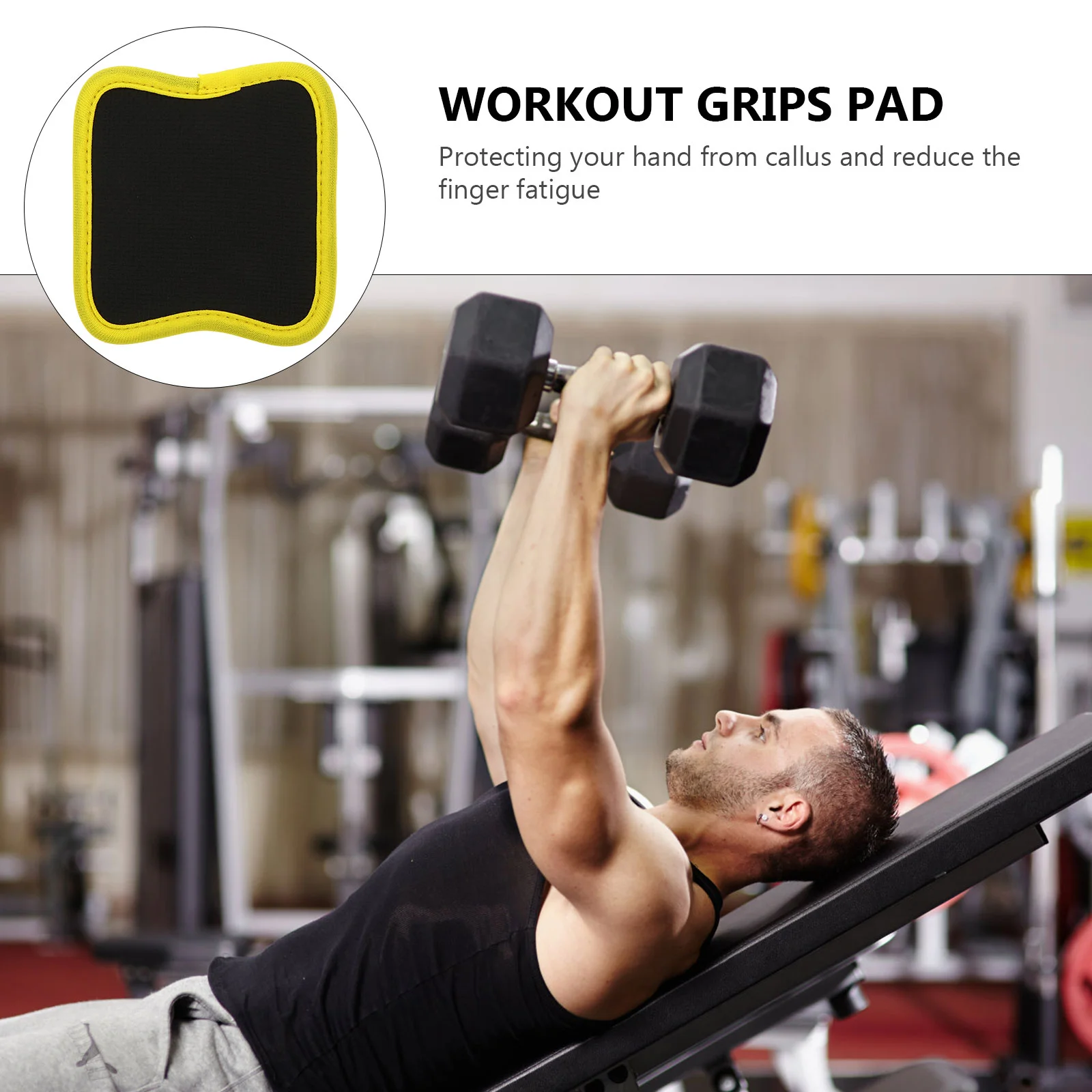 Hand Pad Gym Non-slip Training Pads Polyester Quality Workout Grips Weight-Lifting Fitness