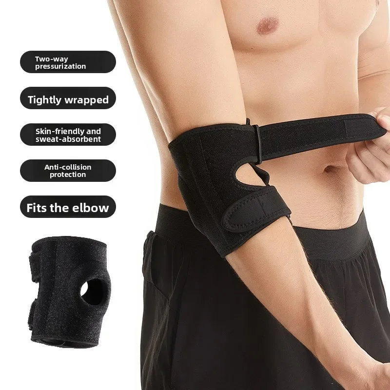 

Multi-Sport Arm Protector – Lightweight & Adjustable Support with Impact-Resistant Padding Sports Elbow Protection EVA Pad