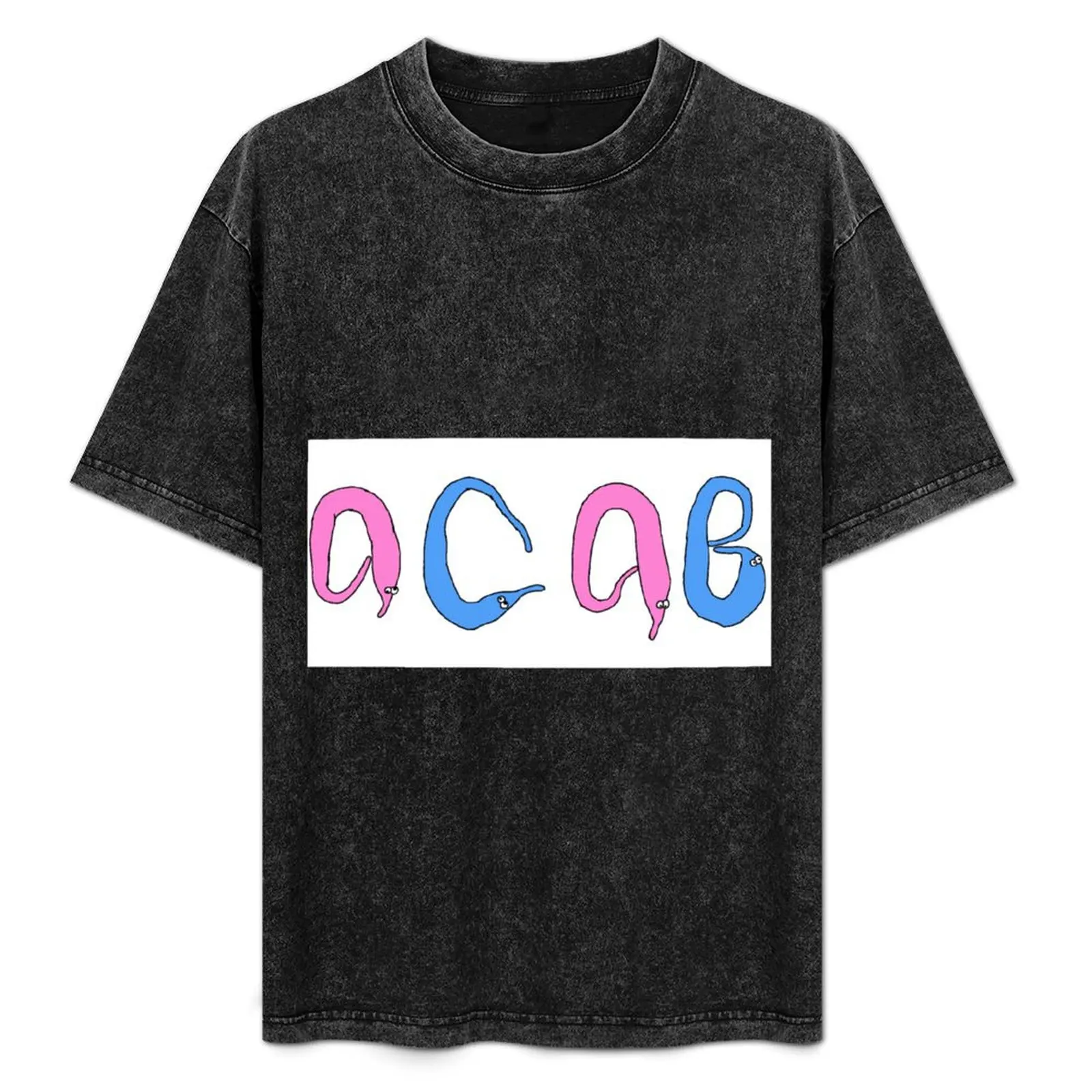 

Worms Say ACAB T-Shirt Casual Holiday Short Sleeve Tee