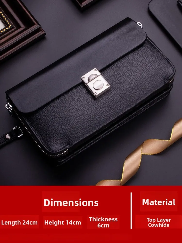 men's-leather-handbag-soft-cowhide-flip-cover-handheld-bag-busin-sle-large-size-waterproof-zipper-closure-faionable