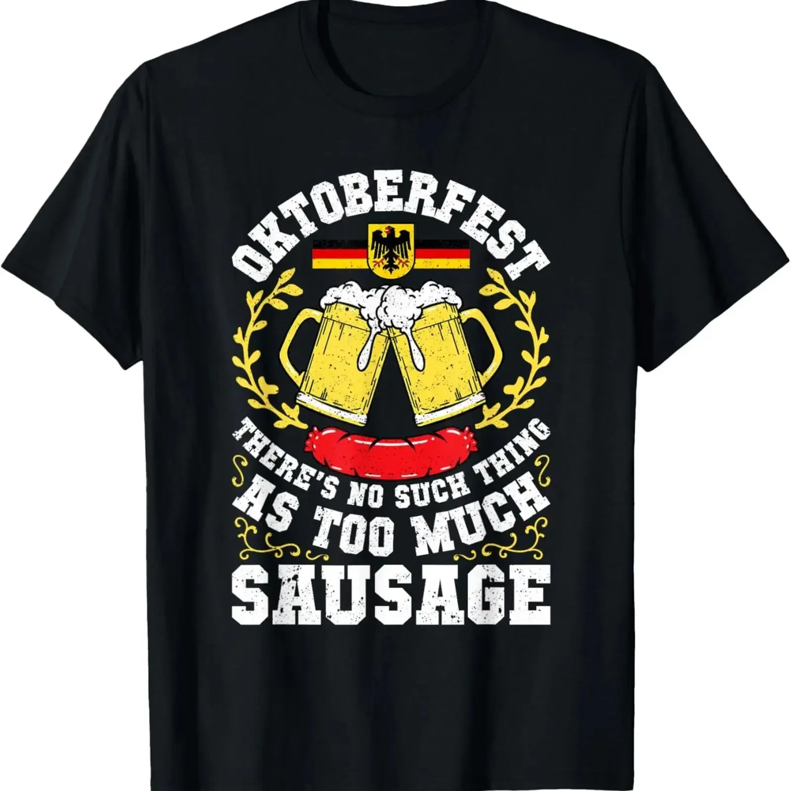 German Oktoberfest Funny Octoberfest Party Germany T Shirt vintage Washed Stretched Breathable Casual Versatile Comfortable