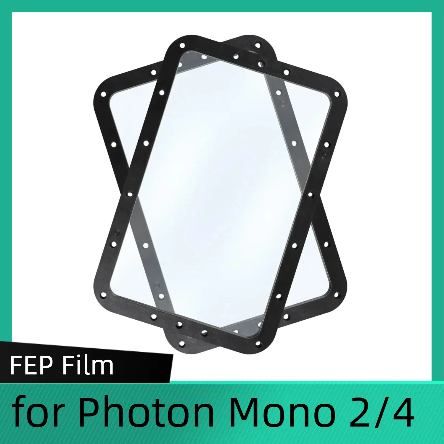 

For Photon Mono 2/4 FEP Film 2pcs for ANYCUBIC Photon Mono 2/Photon Mono 4 FEP Film 3D Printer Replacement
