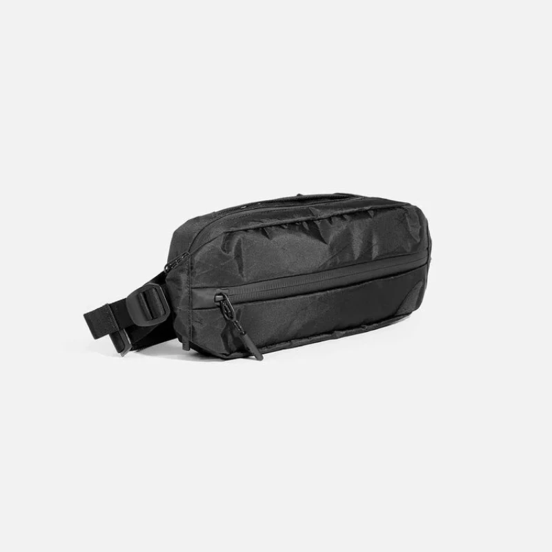 Impermeável Nylon Material Peito Bag, Multifuncional Armazenamento Bag, Item Portátil, Cidade Sling2X-Pac