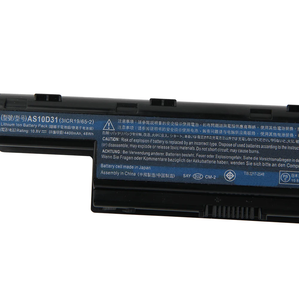 Original Laptop Battery AS10D31 AS10D81 AS10D51 For Acer 4741G 4750G 4250 4333 4551 5250 5253 5336 5552 5733  5741 5733 5755