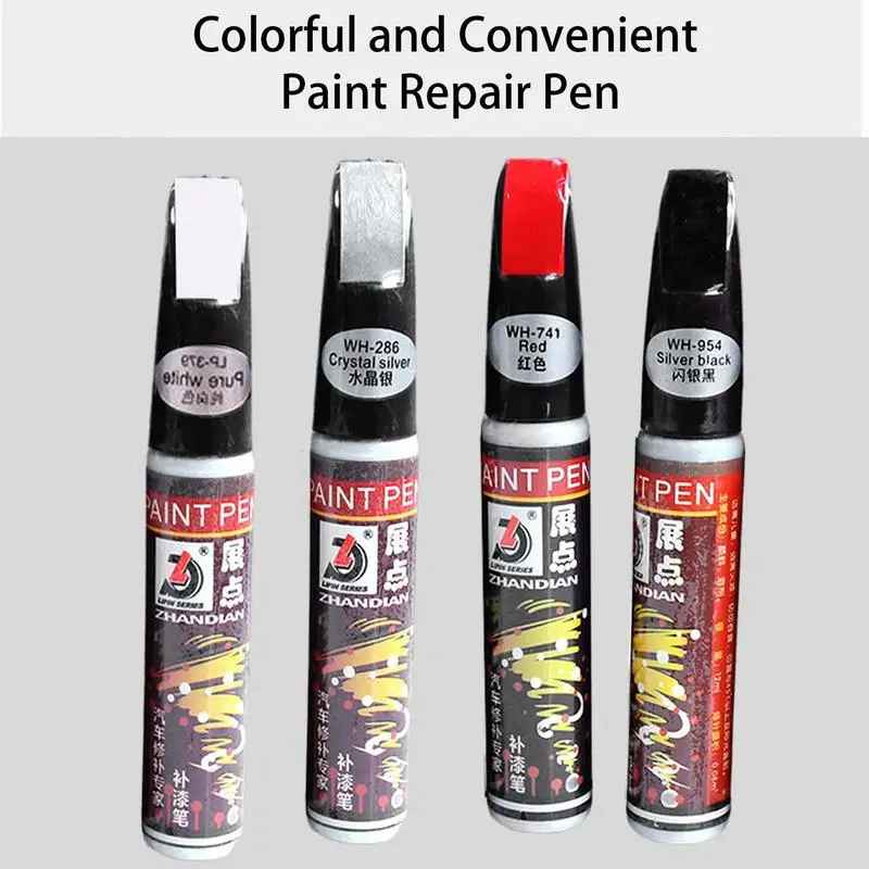 Universal Car Reparação Scratch Touch-Up Pen, Automotive pintura líquida, prata, vermelho, preto, branco Artefato, Manutenção Car