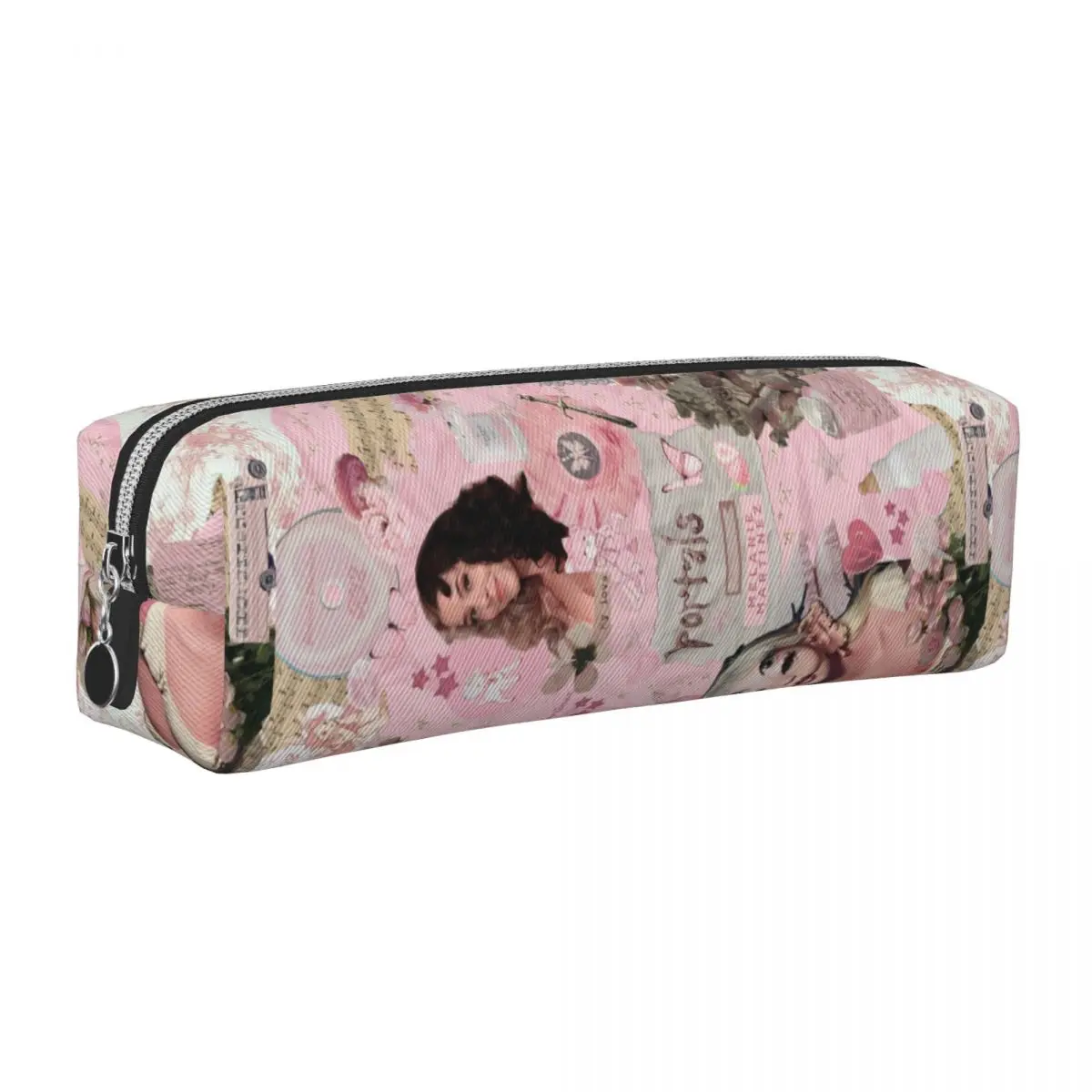 핑크 멜라니 마르티네스 연필 케이스 패션 음악 가수 펜 상자 가방 학생 대용량 학생 학교 선물 연필 상자