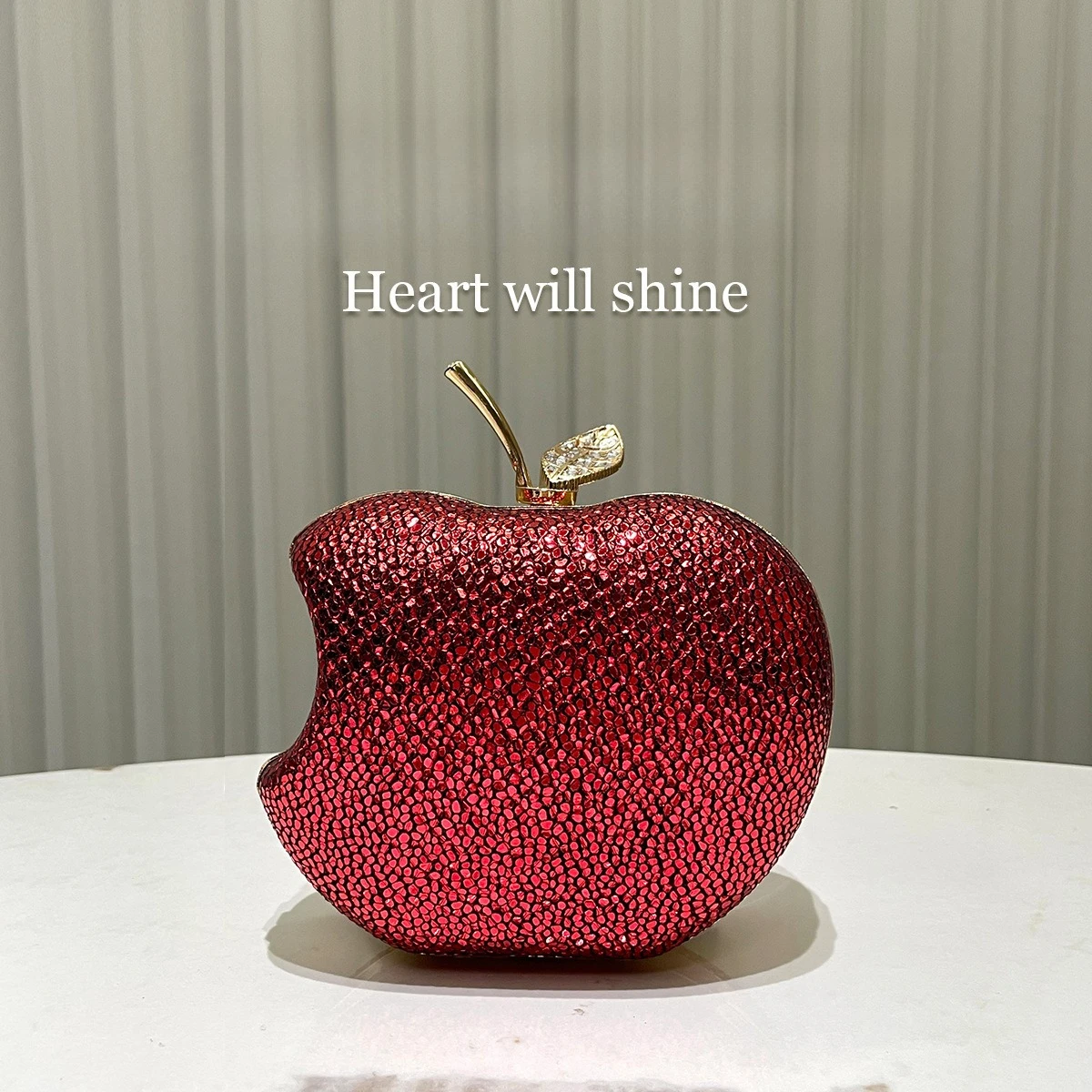 

Women's Crystal Evening Bag Female Red Clutch Bags Wedding Diamond Beaded Bag Rhinestone Party Bags Women's Handbags Luxury 2025