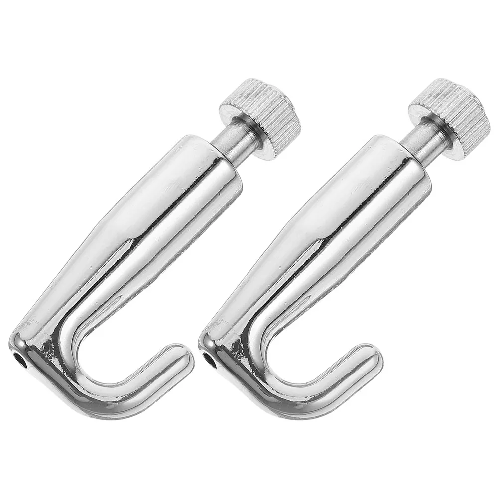 2PCS Sailor Hook Picture Hanging Device Aluminum Alloy Frame Hangers Heavy Hardware Wall Office Home Use Sturdy