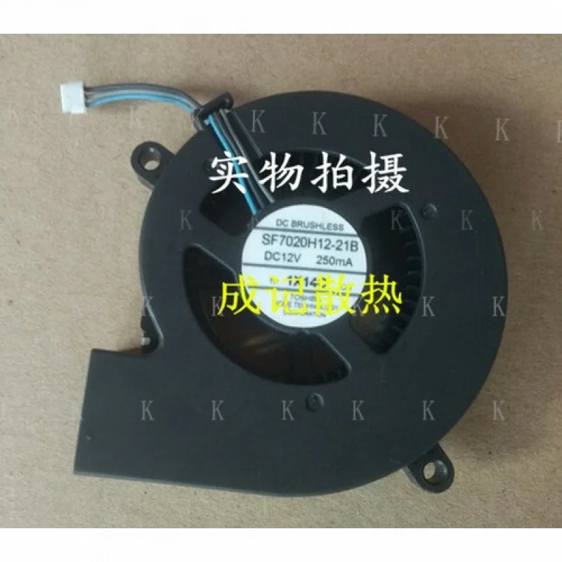 

C 1pcs FOR SF7020H12-21B 7020 12v 250mA for BenQ and Sony Turbo Fan 3pin