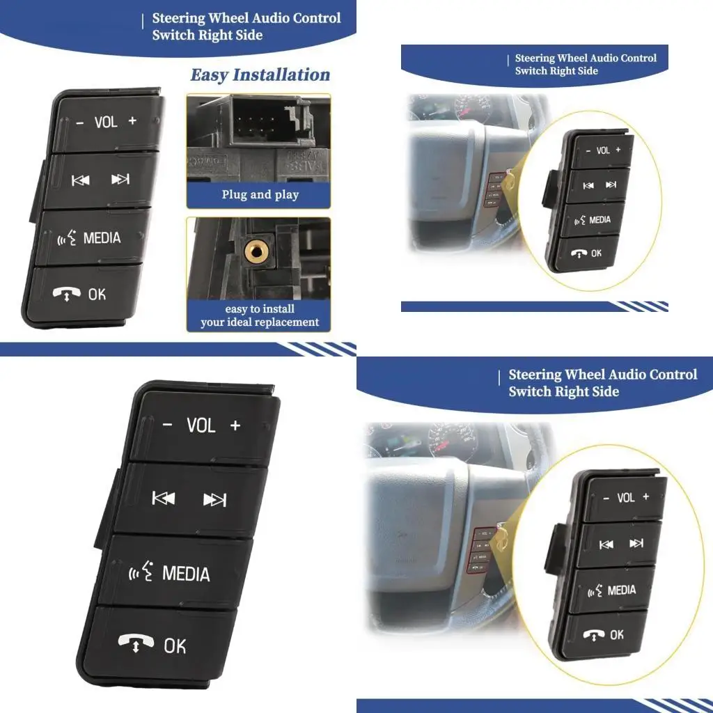 

Driver Side Steering Control On Off Button AL3Z9C888CA On Off Mechanism X37F