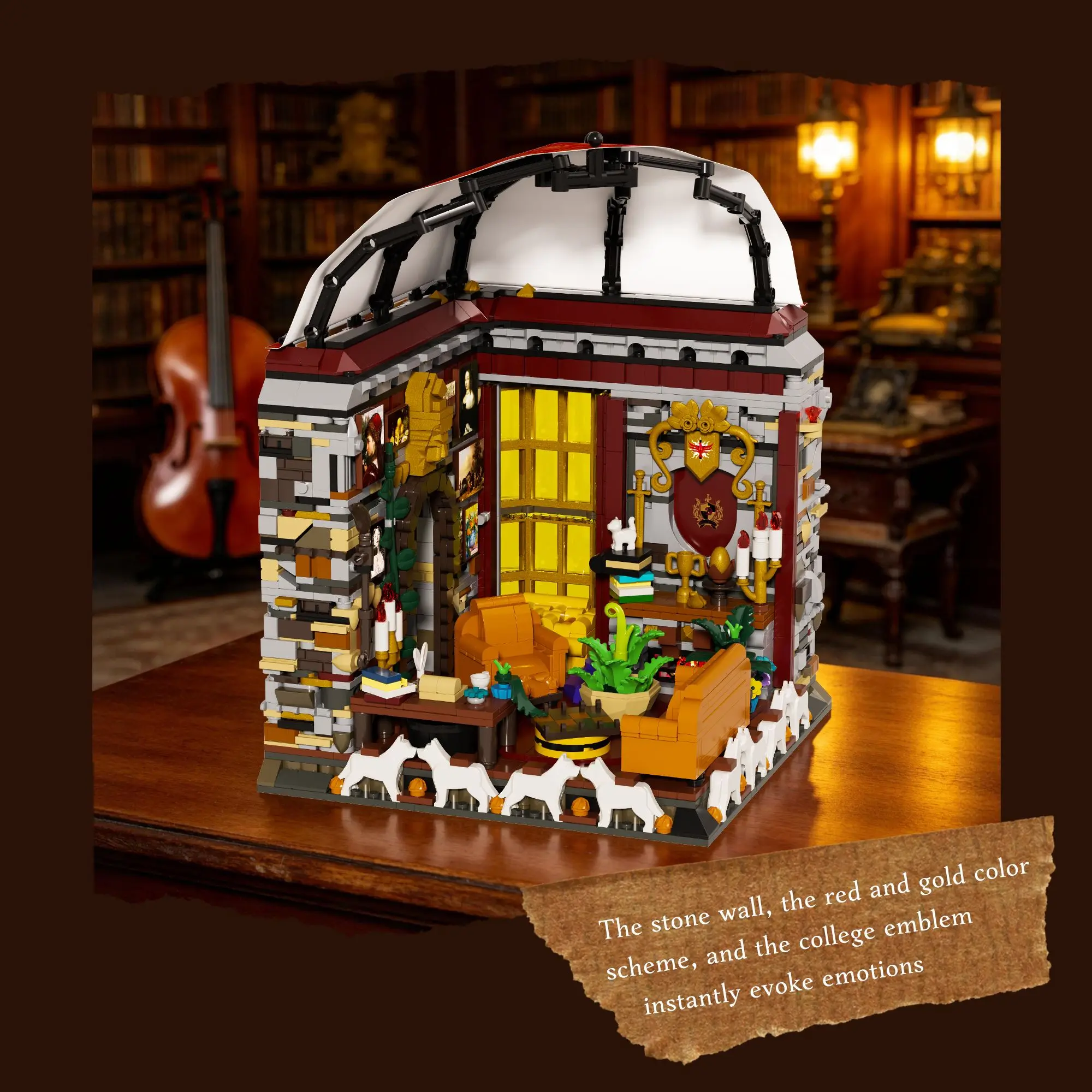 2073pcs Common Room House Building Blocks Creative Movie Scene Street View Modular Construction Bricks Toys for Adults Gifts