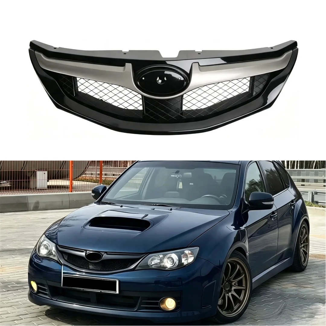 Inlet Mesh Trim Styling Front Bumper Mask Grille Grill Tuning Facelift Body Kit For Subaru Impreza 10TH GEN WRX STI 2008-2011