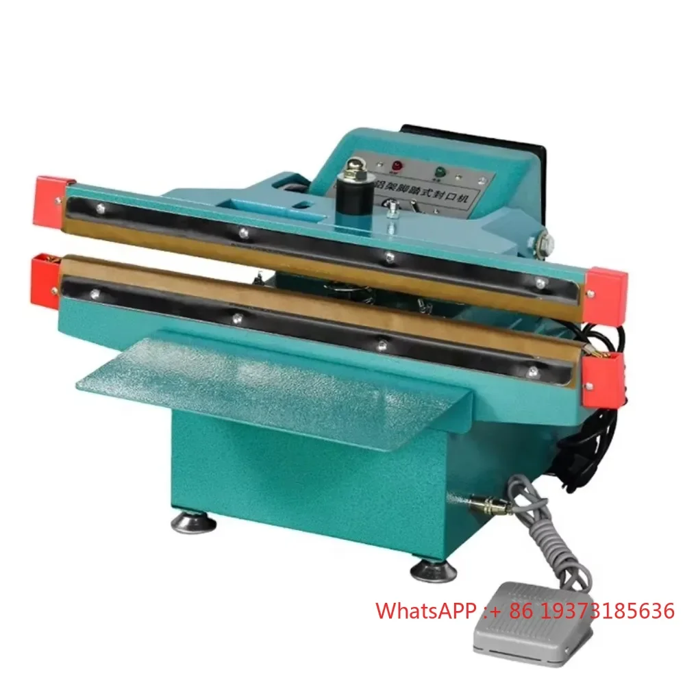 CH-450X2 Pneumatic Aluminum Pulse Sealing Machine Desktop Foot Bag Sealing Machine