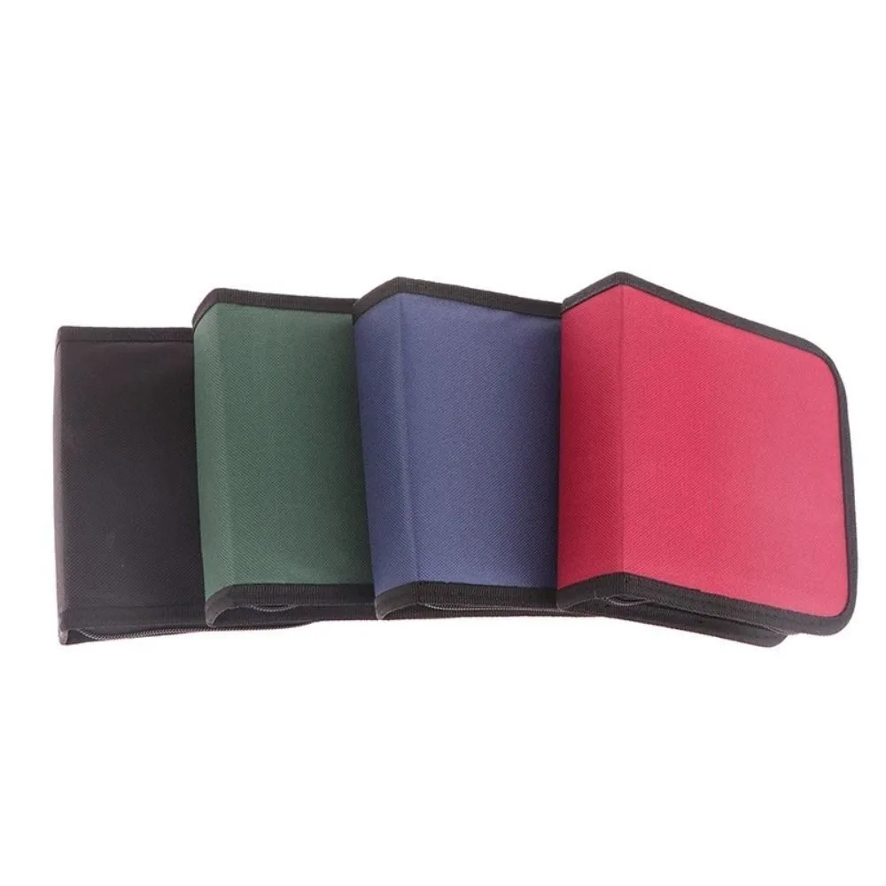 New Wear-resisting Cd Case CD DVD 40 Pack Oxford Discs Storage Bag Car Storage Durable Album Holder Cover