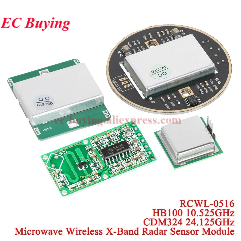 5-шт-1-шт-hb100-10525-ГГц-микроволновый-радарный-датчик-cdm324-24g-беспроводной-модуль-индукционного-датчика-присутствия-человека-для-arduino-rcwl-0516