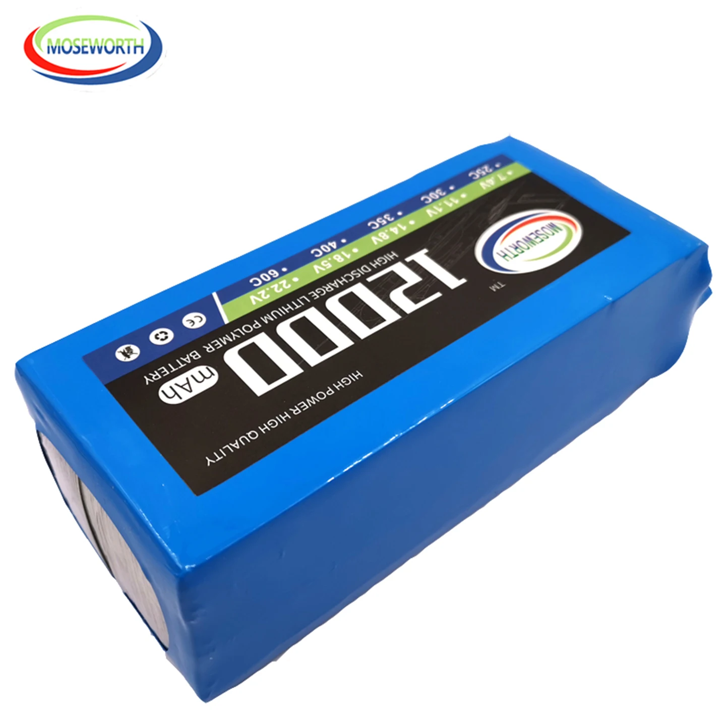 22.2V Rc Lipo Batterij 12000Mah 25c Voor Air Gun Rc Vliegtuig Drone Quadrotor Auto Batterij Onderdelen 6S Power Accu