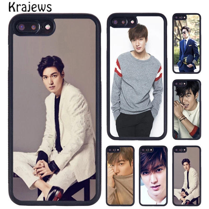 Krajews Lee Min Ho South Korean Actor Singer Phone Case For iPhone 16 15 14 XR XS 11 12 mini 13 Pro MAX Plus coque