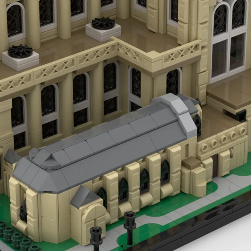 4106PCS Moc Creator Expert Medieval Grace Church NYC Building Model Block Model Bricks Set Desktop Decoration Kids Toy present