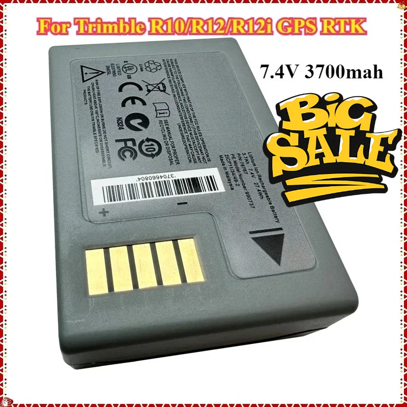 

NEW R10 Battery for Trimble R10/R12/R12i GPS RTK Receiver Battery 990737 76767 Li-ion 7.4V 3700mah
