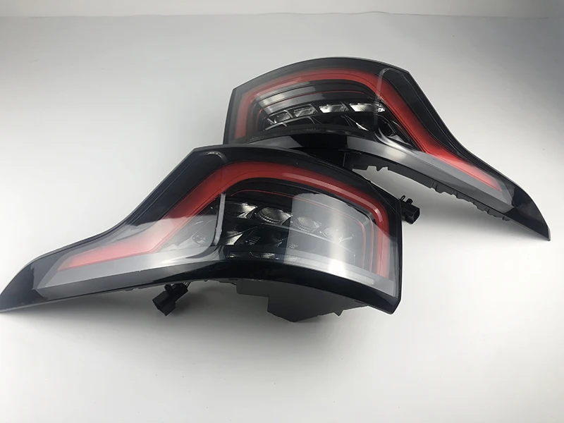 Luz traseira de alta qualidade para range rover sport 2014 2016 2017 antigo para novas peças de ajuste atualizado 2018 lâmpada led traseira para land rover