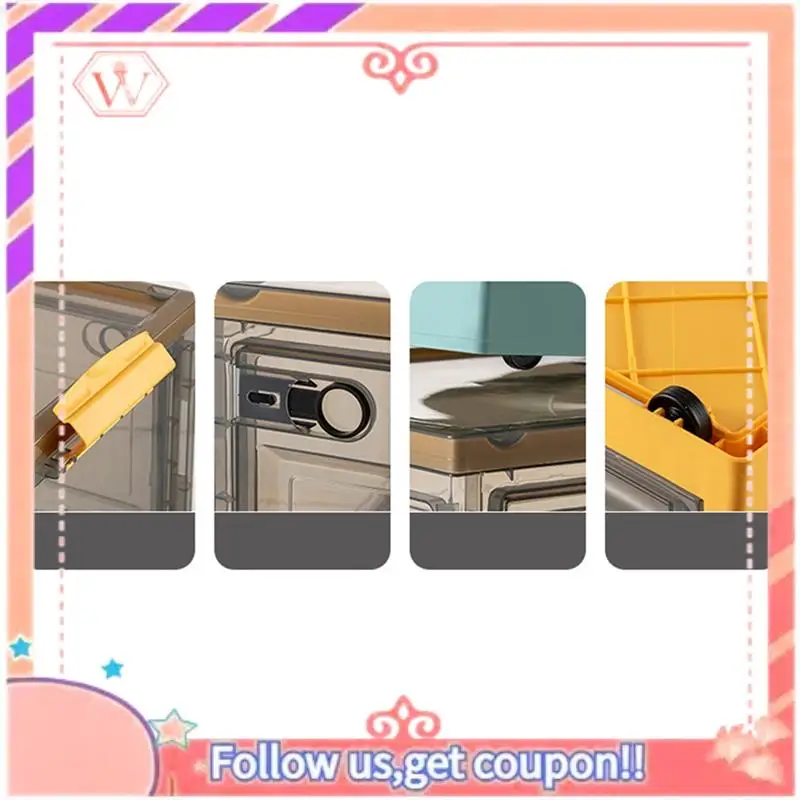 

Upgraded Folding Storage Box Stackable Storage Box For Stationery Jewelry Sorting Box Container Organizer Living Room Closet