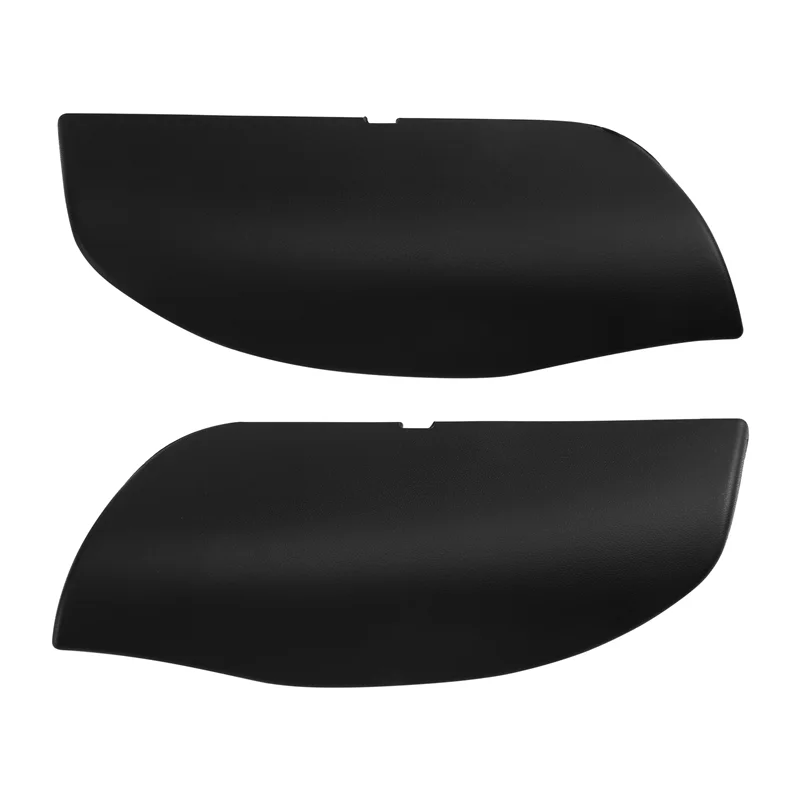 مقطورة نقل غطاء عين المصد الأمامي سحب هوك غطاء 1 زوج للسيارة ل كايين 957 2007 2008 2009 2010 البلاستيك الأسود #5