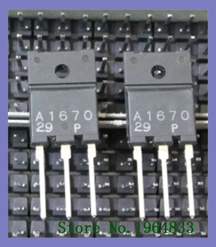 

2 шт./лот = пара 2SA1670 2SC4385 TO-3P