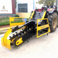 Hot-selling good quality double-chain PTO trencher