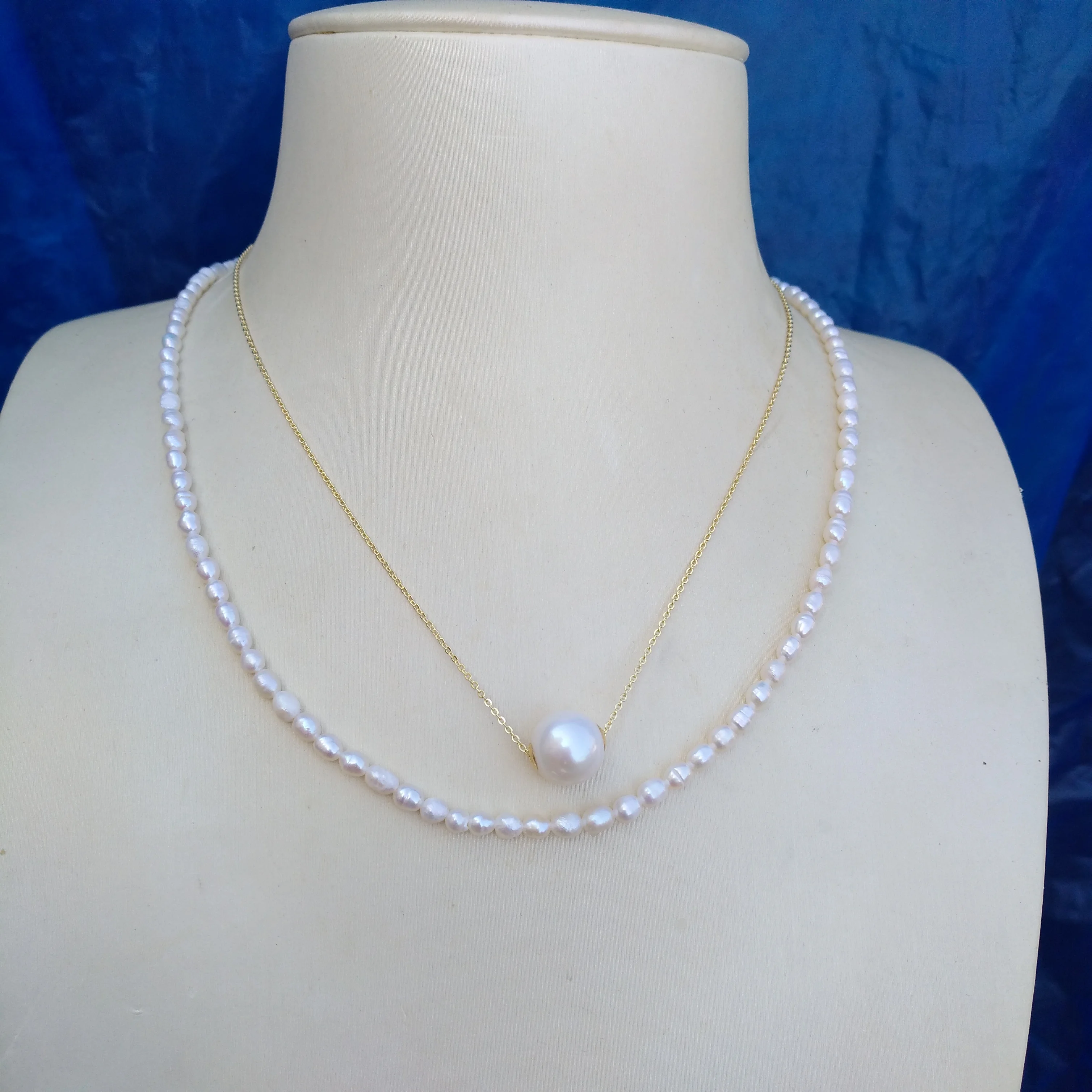 

Adorable 9mm Real Natural white Round Single Pearl Pendant Necklaces Welcome to our exquisite PEARL Store