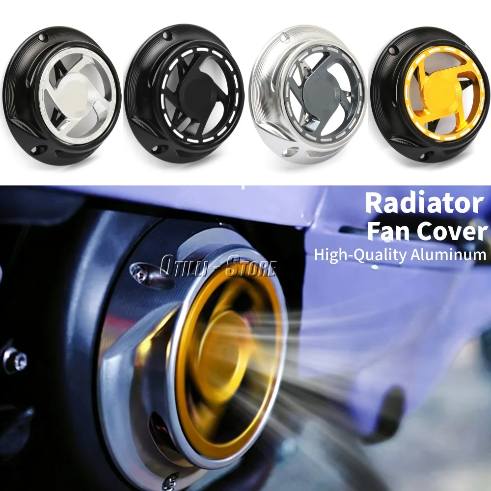 

Новая алюминиевая крышка вентилятора радиатора мотоцикла для Vespa Primavera Sprint 125 150, вентилятор масляного радиатора для мотокросса, 5-цветная защита двигателя