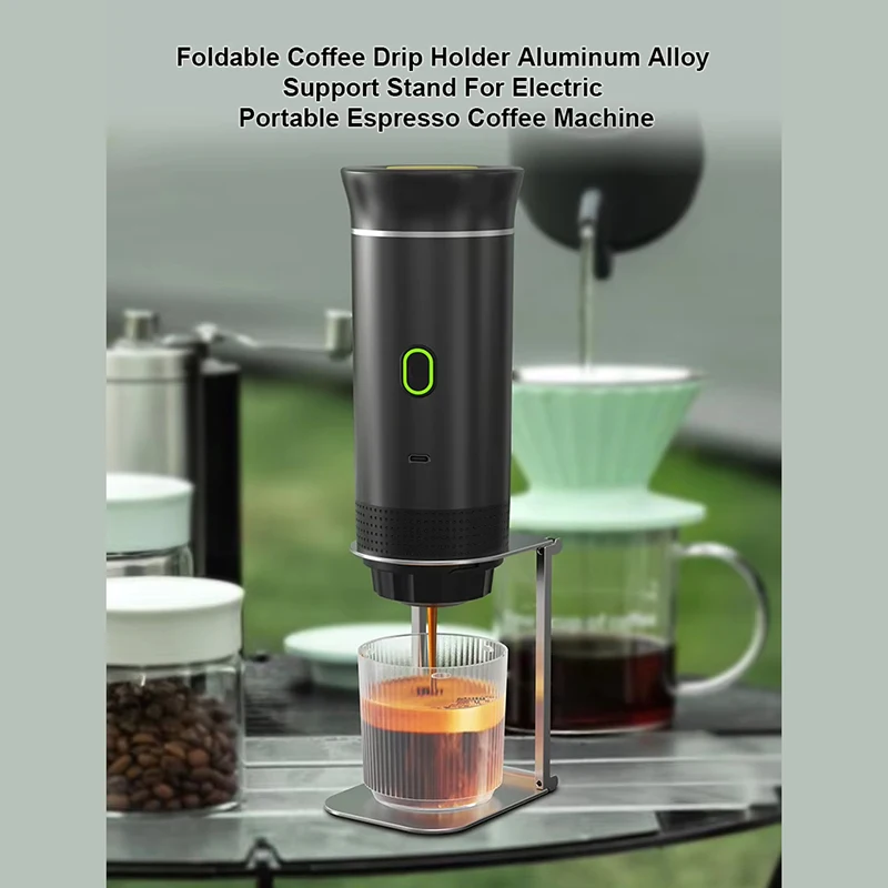 Foldable Coffee Drip Holder Aluminum Alloy Support Stand For Wireless Electric Portable Espresso Coffee Machine Accessories New