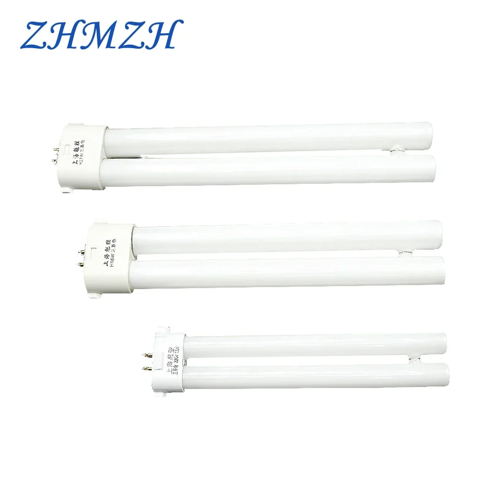 Fluorescent Lamps 220V Party Four Needles Desk Lamp Tubes Eye-protection Lights 13W 18W 27W Square Four-pin Trichromatic Tube