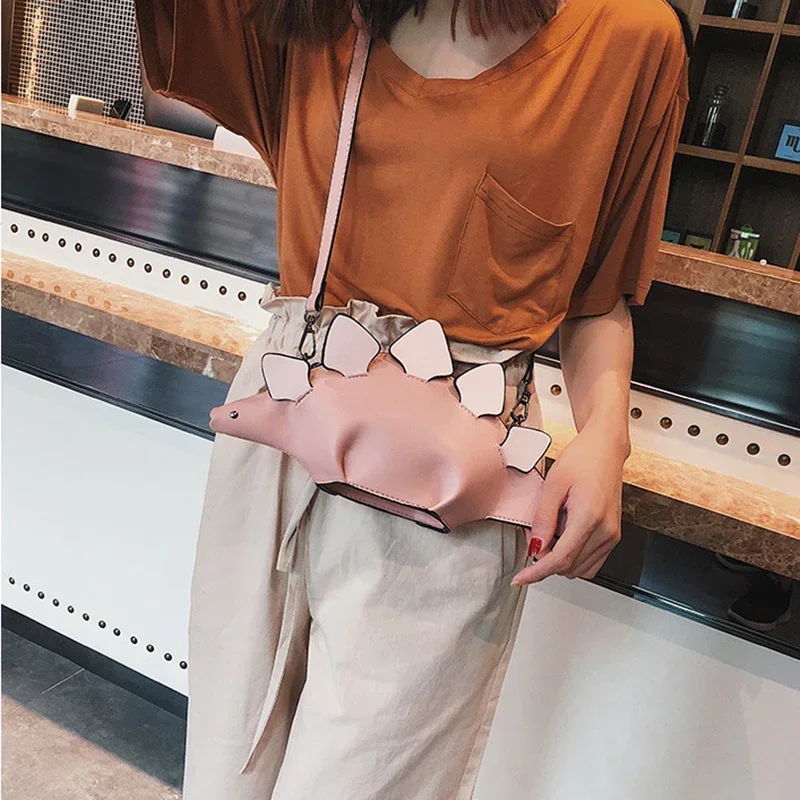 Dinosaur Style Women\'s Shoulder Bag Purses and Handbags Small Crossbody Bag for Women Casual Animal Clutch Bag Pu Leather