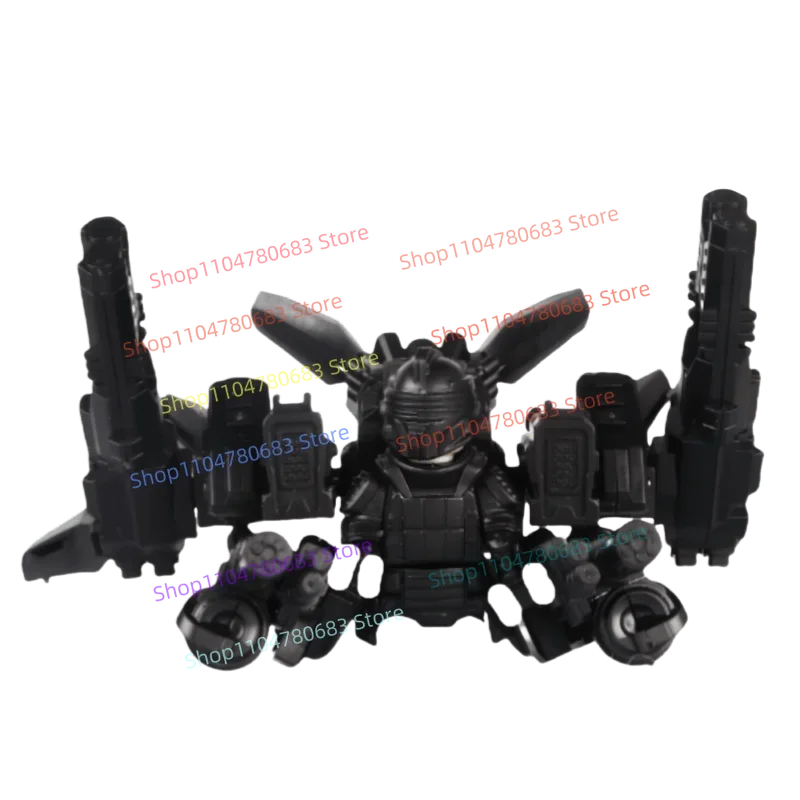 

MOC New Building Blocks Doll Third-party Production Power Mecha Exoskeleton Mosaic Toy Ornaments Collection