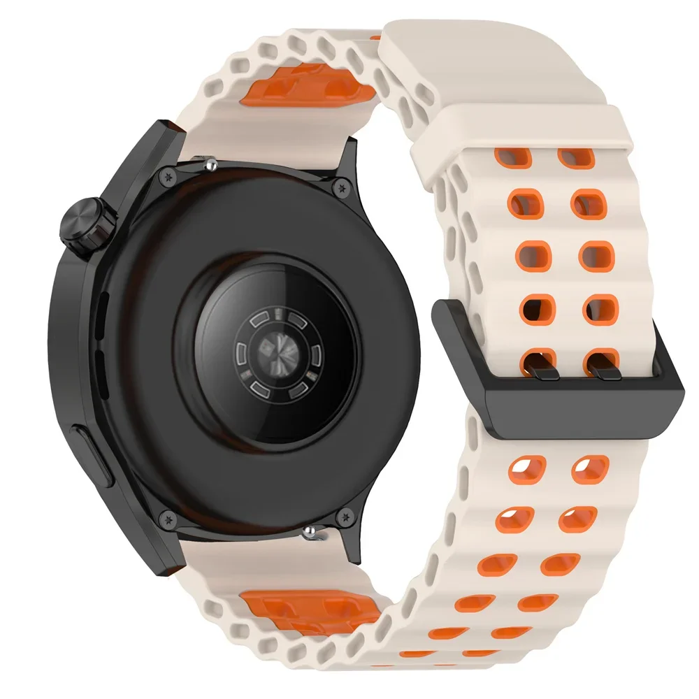 Correa deportiva de silicona para Amazfit T-Rex3, pulsera de reloj oceánico, accesorio para reloj inteligente Amazfit T-REX3, Correa para hombres y mujeres