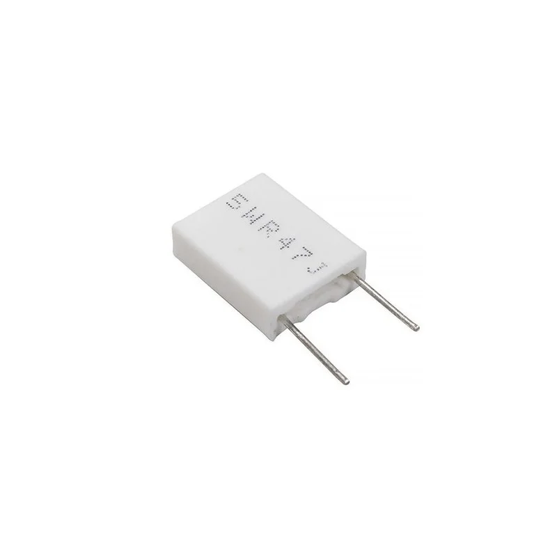 10 SZT. Rezystor cementowy nieindukcyjny 5W 0,01Ω 0,02Ω 0,05Ω 0,1Ω 0,15Ω 0,22Ω 0,25Ω 0,33Ω 0,5Ω — zdjęcie produktu 3