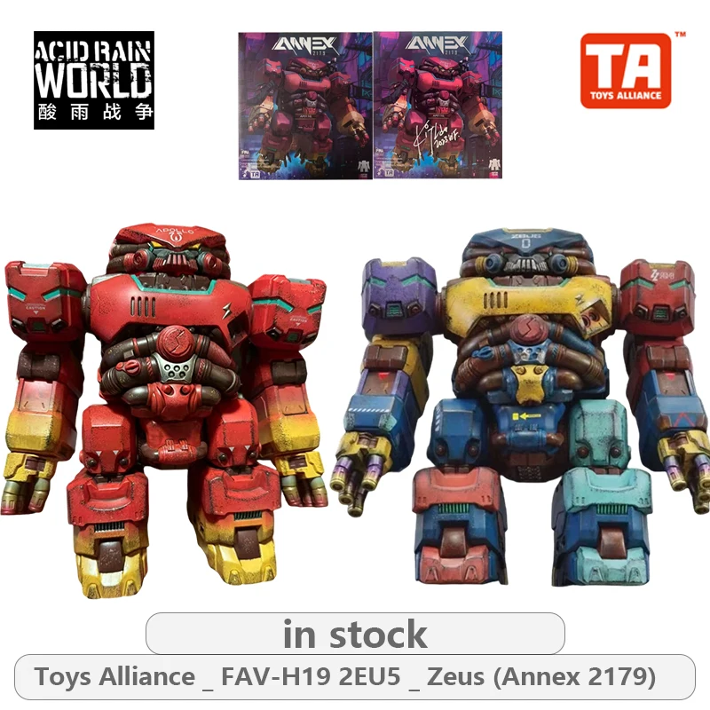 

TOYS ALLIANCE Original Acid Rain War Series FAV-SP28 Apollo\AV-H19 2EU5 _ Zeus Anime Action Figure Model Toys Gifts Fo Boys