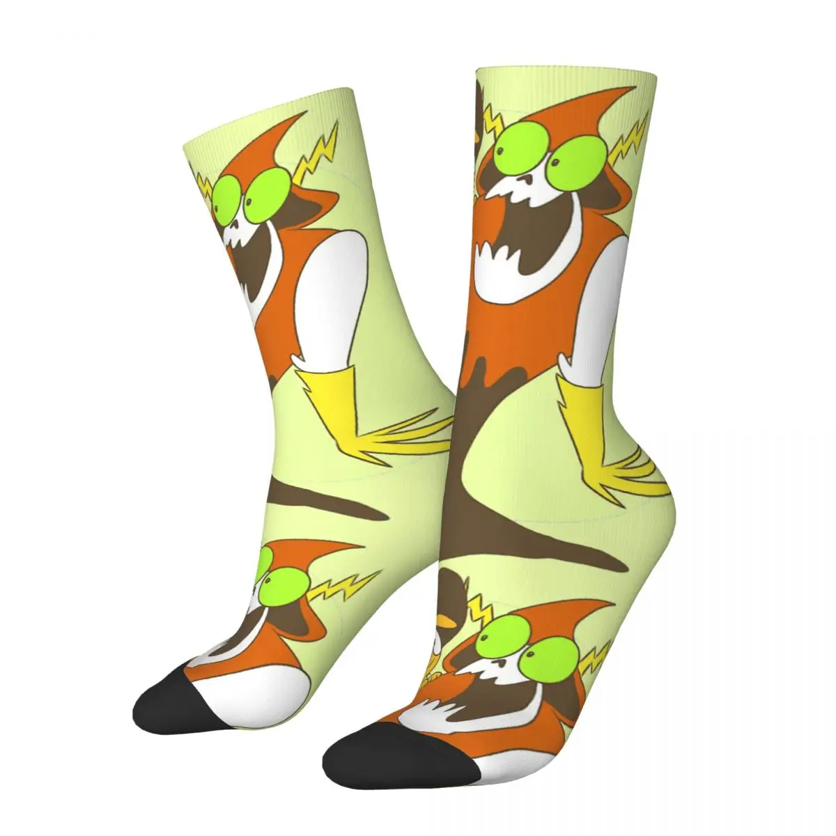 Hip Hop Retro Boo Classic Crazy Men's compression Socks Unisex Wansder Over Yonnder Comic Adventure Animation Harajuku Crew Sock